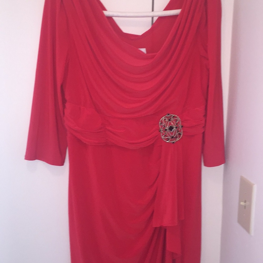 Fancy red dress